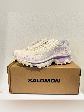 NIB Salomon XT-Slate Unisex Low Top Sneakers Pink, Size W7/M6,  Retail $230